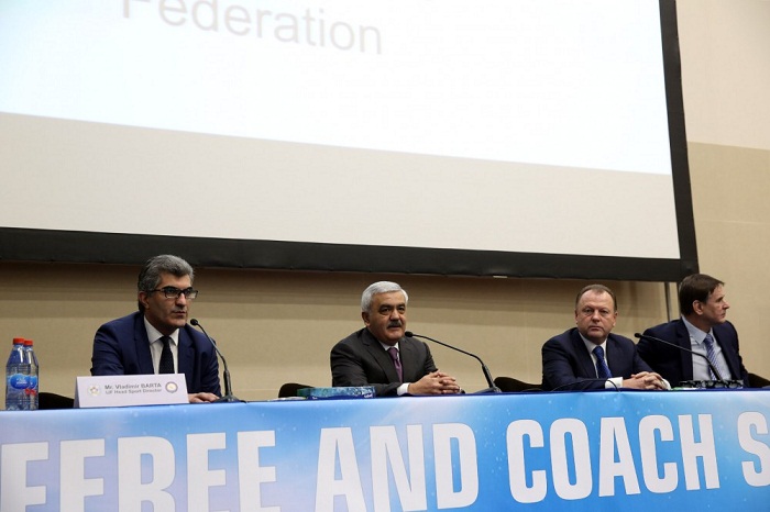 IJF Referee and Coaching seminar kicks off in Baku 